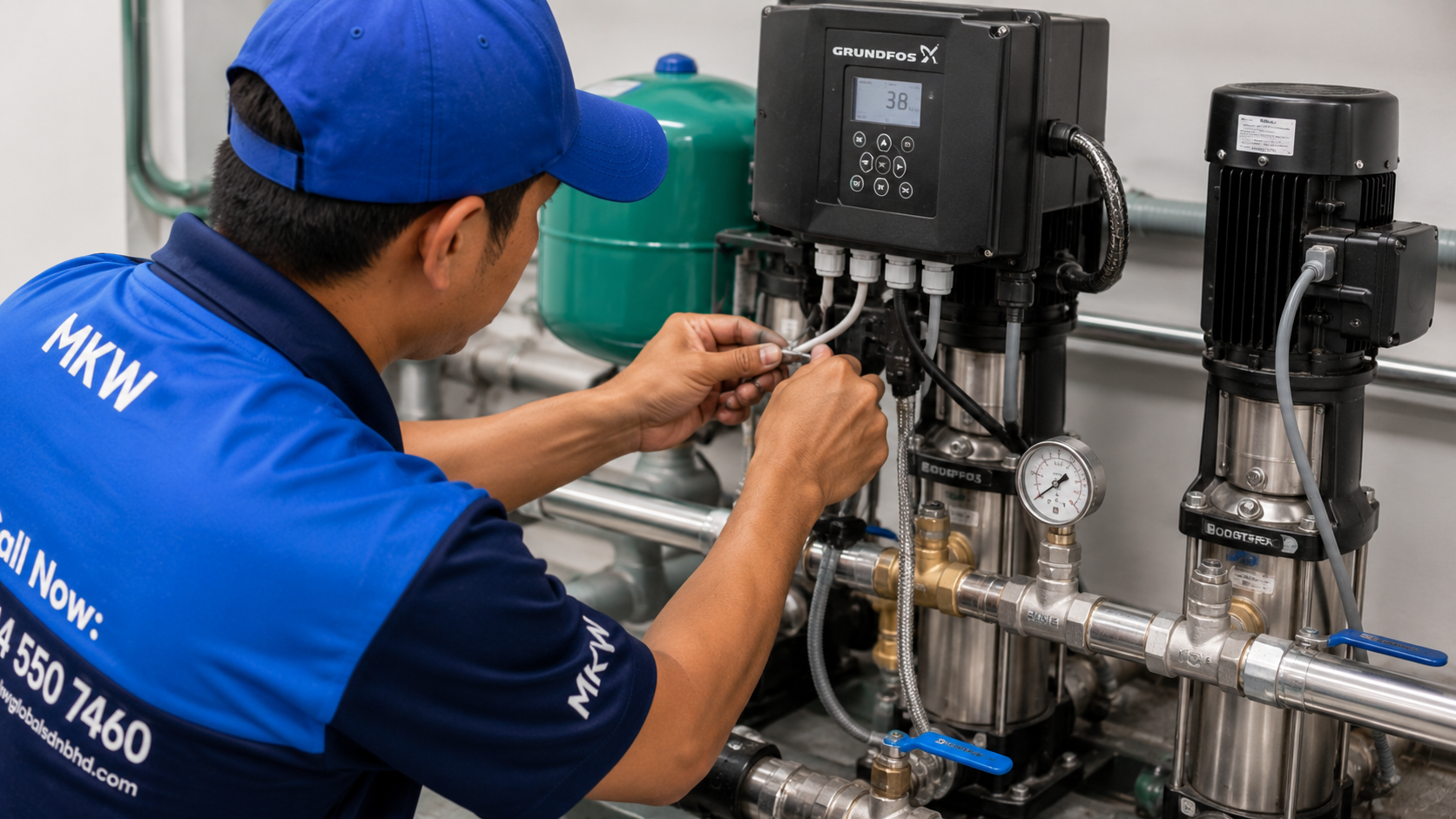 Booster Pump Installation
