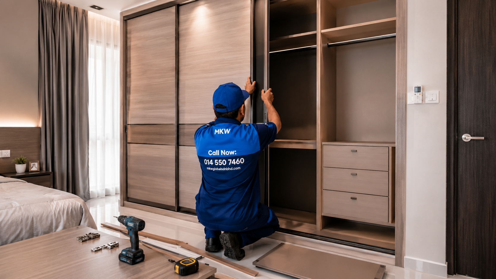 Built-in wardrobe