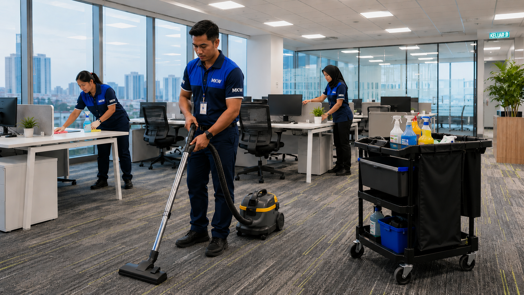 Office cleaning