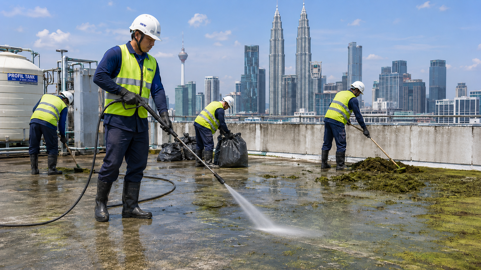 Rooftop Cleaning